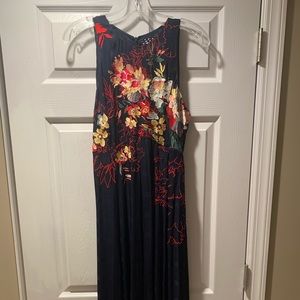 Floral printed Anthropologie dress size 8!
